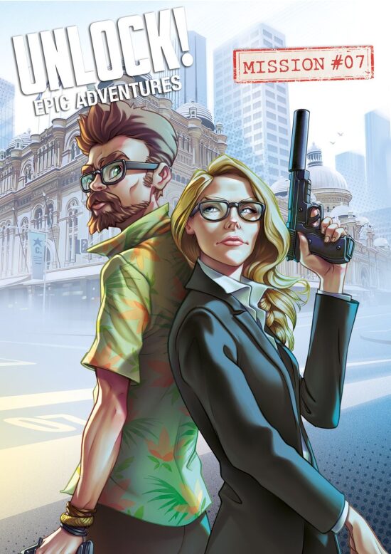 Couverture Unlock! 7 (Space Cowboys)